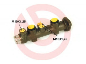BREMBO M 23 084 pagrindinis cilindras, stabdžiai 
 Stabdžių sistema -> Pagrindinis stabdžių cilindras
4285587, 4341665, 4372983, 792170