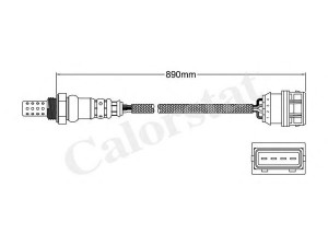 CALORSTAT by Vernet LS140506 lambda jutiklis
30617335, 30617335.0, 30887067