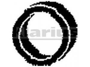 KLARIUS 420068 laikiklis, išmetimo sistema
2237030, AM18348, 2237030, AM18348