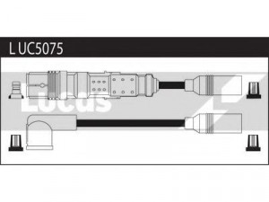 LUCAS ELECTRICAL LUC5075 uždegimo laido komplektas 
 Kibirkšties / kaitinamasis uždegimas -> Uždegimo laidai/jungtys
