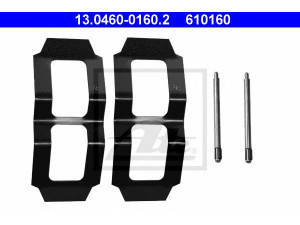 ATE 13.0460-0160.2 priedų komplektas, diskinių stabdžių trinkelės 
 Stabdžių sistema -> Diskinis stabdys -> Stabdžių dalys/priedai
000 421 34 88, 000 421 41 91