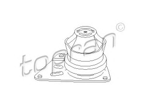 TOPRAN 103 989 variklio montavimas 
 Variklis -> Variklio montavimas -> Variklio montavimo rėmas
6N0 199 262A, 6N0 199 262L, 6N0 199 262A