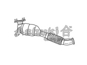 ASHUKI B550-14 katalizatoriaus keitiklis
1350329, 1360345, 4371806, 4371810