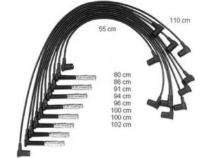 BERU ZEF635 uždegimo laido komplektas 
 Kibirkšties / kaitinamasis uždegimas -> Uždegimo laidai/jungtys