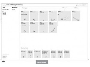 DINEX 150200239 išmetimo sistema 
 Išmetimo sistema -> Išmetimo sistema, visa