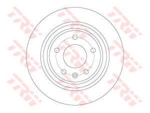 TRW DF6363 stabdžių diskas 
 Dviratė transporto priemonės -> Stabdžių sistema -> Stabdžių diskai / priedai
13502137, 13502138, 569071, 569075