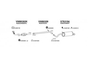 VENEPORTE 800183 išmetimo sistema 
 Išmetimo sistema -> Išmetimo sistema, visa