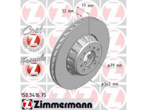 ZIMMERMANN 150.3416.75 stabdžių diskas 
 Dviratė transporto priemonės -> Stabdžių sistema -> Stabdžių diskai / priedai
3411 2 228 846, 3411 2 282 804