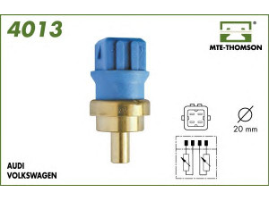 MTE-THOMSON 4013 siuntimo blokas, aušinimo skysčio temperatūra
059919501B, 078919501B