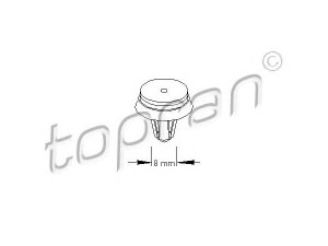 TOPRAN 111 499 sąvarža
6X0 867 300A, 6X0 867 300A