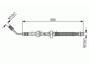 BOSCH 1 987 476 372 stabdžių žarnelė 
 Stabdžių sistema -> Stabdžių žarnelės
4806 E7, 4806 K2, 4806 E7, 4806 K2