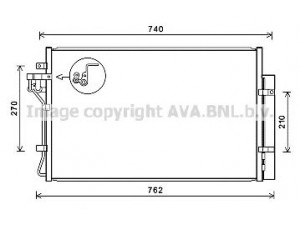 AVA QUALITY COOLING HY5432 kondensatorius, oro kondicionierius