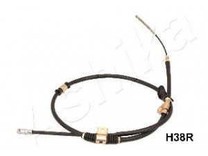 ASHIKA 131-0H-H38R trosas, stovėjimo stabdys 
 Stabdžių sistema -> Valdymo svirtys/trosai
5977033000