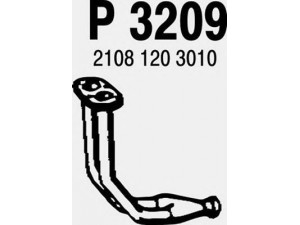 FENNO P3209 išleidimo kolektorius 
 Išmetimo sistema -> Išmetimo vamzdžiai
21081203010, 21081303010