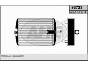 AHE 93723 šilumokaitis, salono šildymas 
 Šildymas / vėdinimas -> Šilumokaitis
2028300461