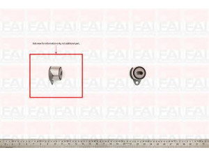 FAI AutoParts T6440 įtempiklio skriemulys, paskirstymo diržas 
 Techninės priežiūros dalys -> Papildomas remontas
M343741, M855993, MD343741, MD855993