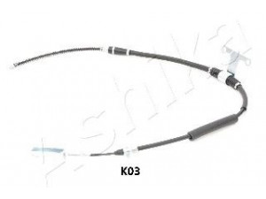 ASHIKA 131-0K-K03 trosas, stovėjimo stabdys 
 Stabdžių sistema -> Valdymo svirtys/trosai
0K56B-44-420, 0K56B-44-420A