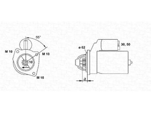 MAGNETI MARELLI 943251923010 starteris 
 Elektros įranga -> Starterio sistema -> Starteris
5802E6, 5802E7, 5802F1, 5802H3