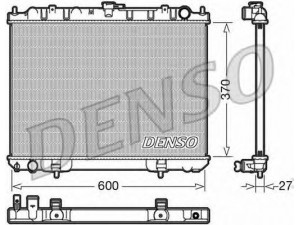 DENSO DRM46039 radiatorius, variklio aušinimas 
 Aušinimo sistema -> Radiatorius/alyvos aušintuvas -> Radiatorius/dalys
214108H800