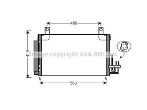 AVA QUALITY COOLING KAA5204 kondensatorius, oro kondicionierius