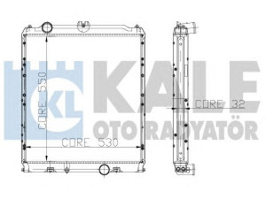 KALE OTO RADYATÖR 122200 radiatorius, variklio aušinimas 
 Aušinimo sistema -> Radiatorius/alyvos aušintuvas -> Radiatorius/dalys
MC 127008, MC127008, ME292313