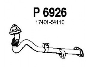 FENNO P6926 išleidimo kolektorius 
 Išmetimo sistema -> Išmetimo vamzdžiai
17401-54110
