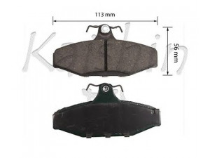 KAISHIN D10157 stabdžių trinkelių rinkinys, diskinis stabdys 
 Techninės priežiūros dalys -> Papildomas remontas
4841105000