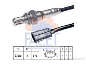 FACET 10.7053 lambda jutiklis 
 Išmetimo sistema -> Jutiklis/zondas
0K011-18-861, 0K25R 18861, 0K9A4-18-861
