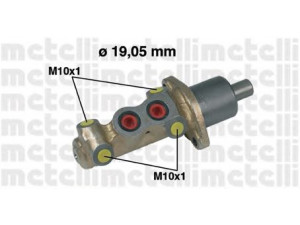 METELLI 05-0231 pagrindinis cilindras, stabdžiai 
 Stabdžių sistema -> Pagrindinis stabdžių cilindras
4601.A7, 4601.C1