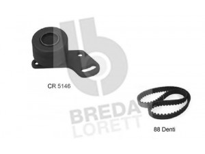 BREDA  LORETT KCD0192 paskirstymo diržo komplektas 
 Techninės priežiūros dalys -> Papildomas remontas