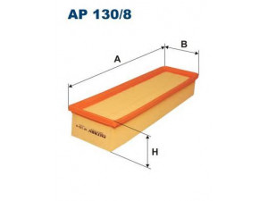 FILTRON AP130/8 oro filtras 
 Filtrai -> Oro filtras
1444EC, 1444EF, 1444VH, 1444X1