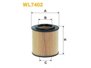 WIX FILTERS WL7402 alyvos filtras 
 Techninės priežiūros dalys -> Techninės priežiūros intervalai
55189320, 71737926, 5650354, 1651079J50