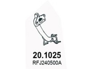 ASSO 20.1025 išleidimo kolektorius 
 Išmetimo sistema -> Išmetimo vamzdžiai
RFJ240500A