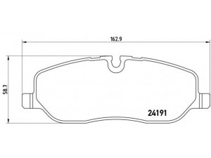 BREMBO P 44 014 stabdžių trinkelių rinkinys, diskinis stabdys 
 Techninės priežiūros dalys -> Papildomas remontas
LR019618, SFP500010