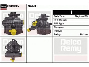 DELCO REMY DSP805 hidraulinis siurblys, vairo sistema 
 Vairavimas -> Vairo pavara/siurblys