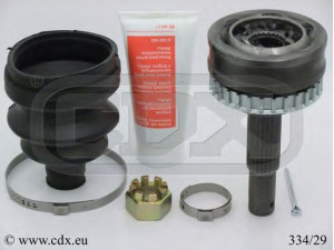 CDX 334/29 jungčių komplektas, kardaninis velenas 
 Ratų pavara -> Sujungimai/komplektas