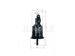 KNECHT KL 471 kuro filtras 
 Techninės priežiūros dalys -> Papildomas remontas
319113A500
