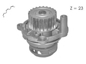 PROTECHNIC PRW0076 vandens siurblys 
 Aušinimo sistema -> Vandens siurblys/tarpiklis -> Vandens siurblys
06B121011H, 06B121011HX, 06B121011M