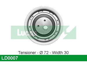 LUCAS ENGINE DRIVE LD0007 įtempiklio skriemulys, paskirstymo diržas
068109243B, 068109243C, 068109243F