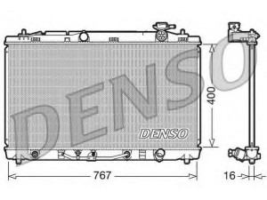 DENSO DRM50030 radiatorius, variklio aušinimas
16400AD010
