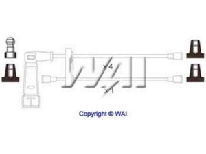 WAIglobal SL311 uždegimo laido komplektas