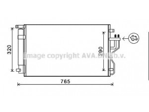 AVA QUALITY COOLING KA5153D kondensatorius, oro kondicionierius 
 Oro kondicionavimas -> Kondensatorius
976062S500