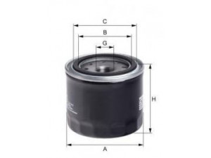 UNIFLUX FILTERS XO90 alyvos filtras 
 Techninės priežiūros dalys -> Techninės priežiūros intervalai
8-94135-747-1, 8-94418-541-0, 8-94456-741-0