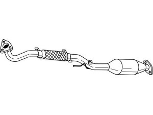 AKS DASIS SG38316 katalizatoriaus keitiklis