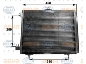 HELLA 8FC 351 300-371 kondensatorius, oro kondicionierius 
 Oro kondicionavimas -> Kondensatorius
6455.AL, 6455.AL