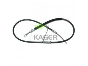 KAGER 19-1996 trosas, stovėjimo stabdys 
 Stabdžių sistema -> Valdymo svirtys/trosai
1388281, 1441581, 6C112A809CC