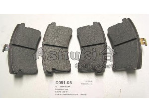 ASHUKI D091-05 stabdžių trinkelių rinkinys, diskinis stabdys 
 Techninės priežiūros dalys -> Papildomas remontas
0 986 424 642/BOSCH, 04491-87204