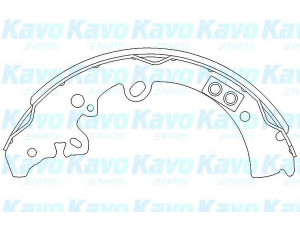 KAVO PARTS KBS-9913 stabdžių trinkelių komplektas 
 Techninės priežiūros dalys -> Papildomas remontas
044950K020, 044950K070, 044950K120