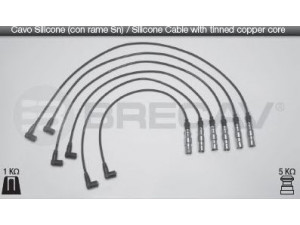 BRECAV 14.530 uždegimo laido komplektas 
 Kibirkšties / kaitinamasis uždegimas -> Uždegimo laidai/jungtys
N90768001, N90768002, N90768003