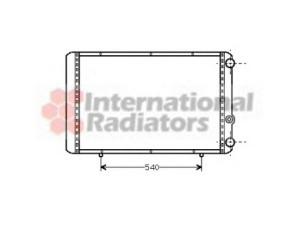 VAN WEZEL 43002155 radiatorius, variklio aušinimas 
 Aušinimo sistema -> Radiatorius/alyvos aušintuvas -> Radiatorius/dalys
7700736362, 7700741216
